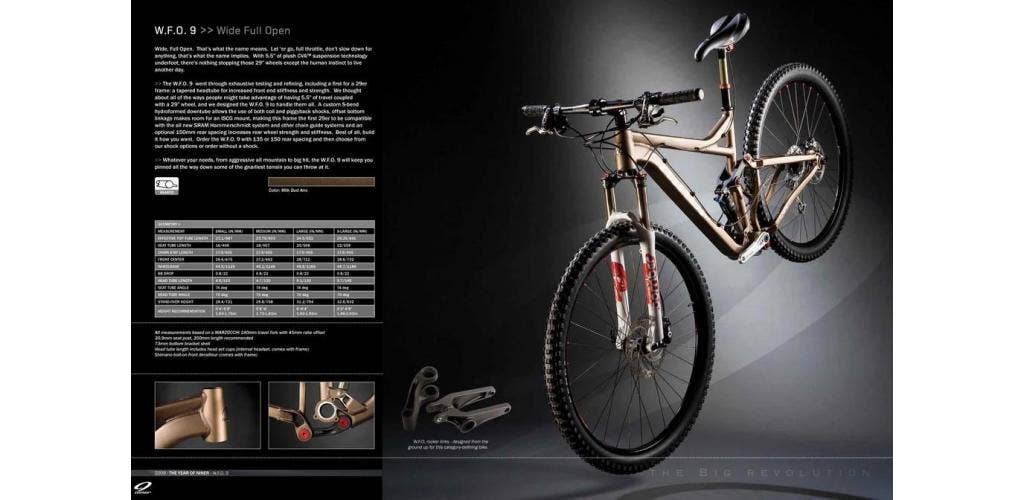 The 2009 Niner W.F.O. - Looking Back at a Legend